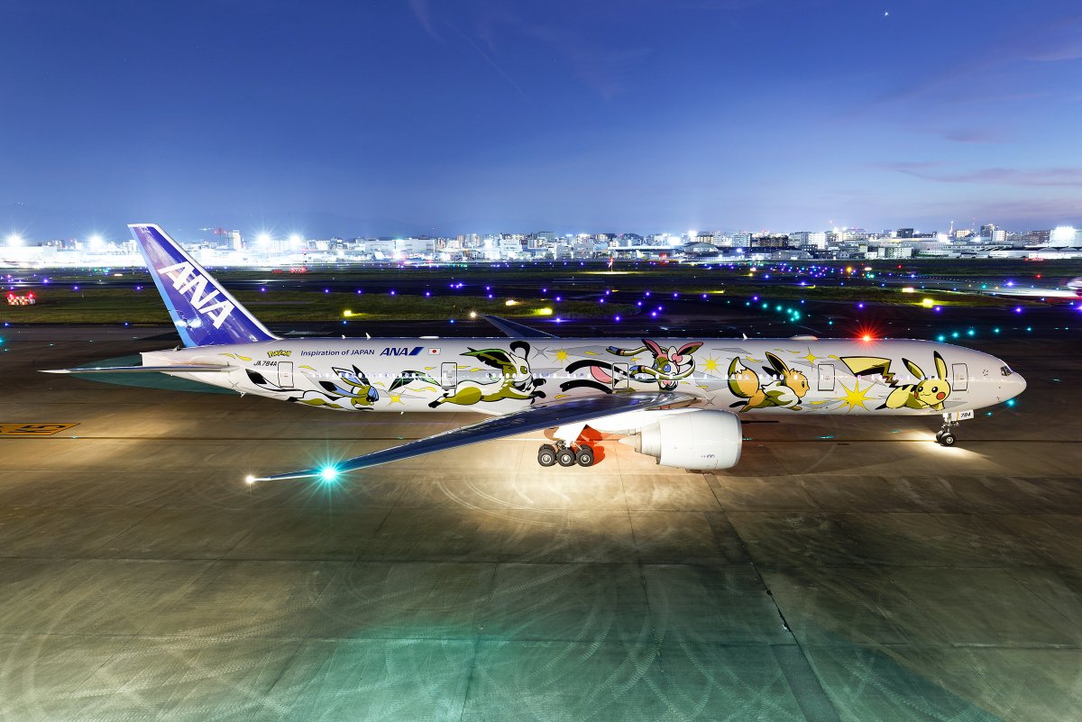 t_2ndFrame's tweet photo. 2026.8.1 Fukuoka Airport
All Nippon Airways
Boeing 777-381/ER
JA784A Pokemon Livery https://t.co/m2bma5J6oZ
