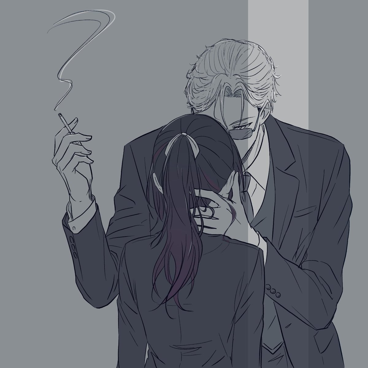 sakakudaru's tweet photo. 妄想🚬🦋🌸

この後キスが苦いって言われる https://t.co/ndev3fW3IR