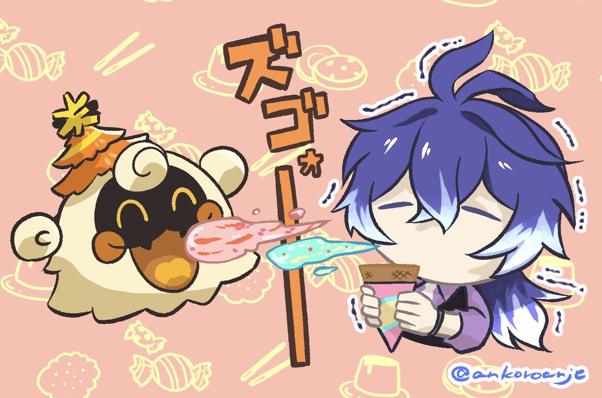 ankoroanje's tweet photo. フリンズさん🕯️「たすけてくださぁ〜い💦」

🍦コラボ嬉しい☺️✨ https://t.co/rIvsEkrjCr