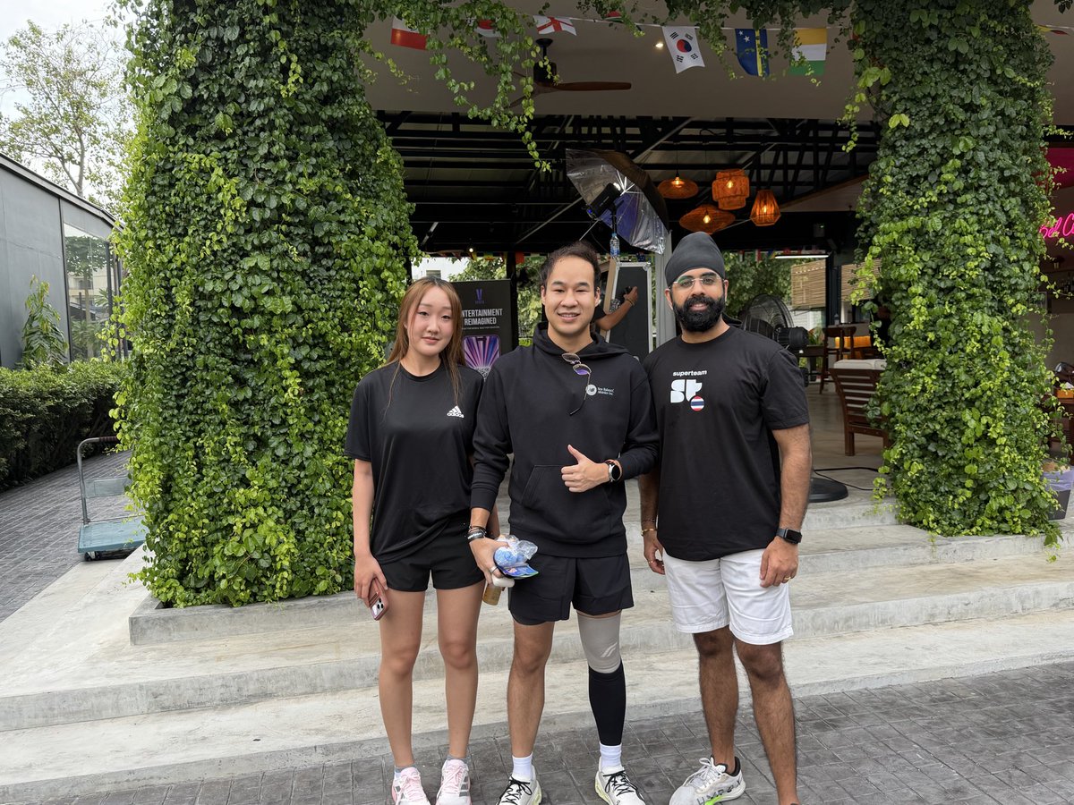 seeksahib's tweet photo. We SHUT down bangkok ! 

Everyone showed up to the @SuperteamTH  Padel RAVE event xx https://t.co/zH72RaHxCf