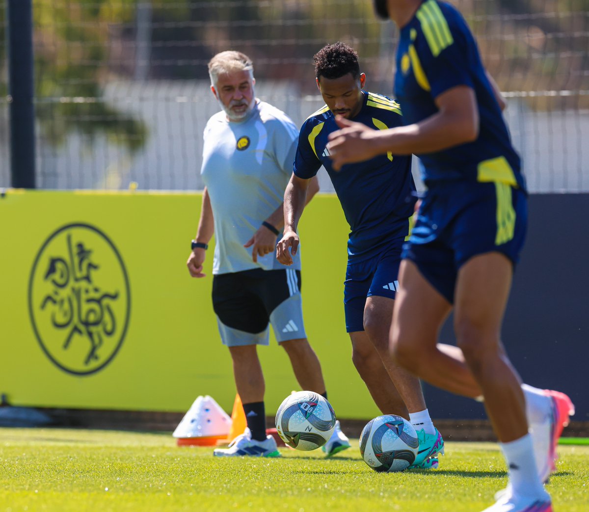AlNassrFC_EN's tweet photo. The squad is coming together 🤩💛 https://t.co/c1Ls65RTse