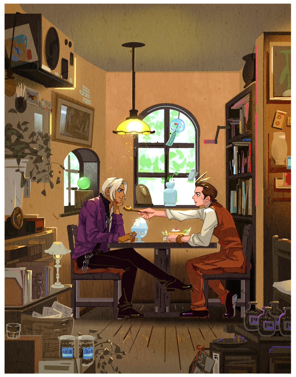 HeeTeuk83_'s tweet photo. gambling……? or date?🤔😋
#キョオド
#klapollo
#響王
#aceattorney https://t.co/X9n3Q9Oupu