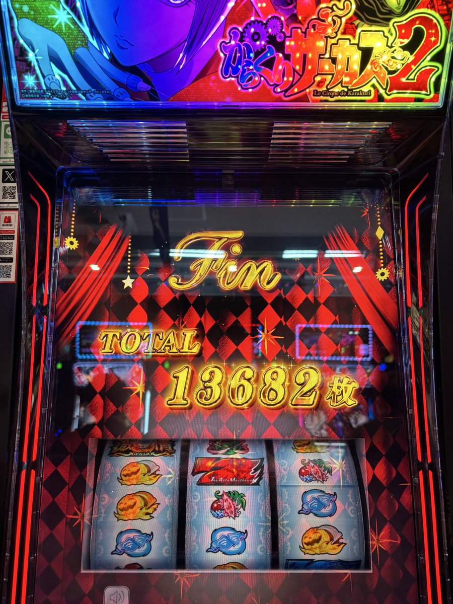 manboyushin55's tweet photo. からくりサーカス2
6確！
その後ほとんどストレートで3000枚のまれてヤメ。謎の力で上位継続する以外はほんと設定関係ないね。
今のスマスロ恐ろしすぎるだろ。
明日からまたハナ専に戻ります。 https://t.co/pmw7Gk4nJK