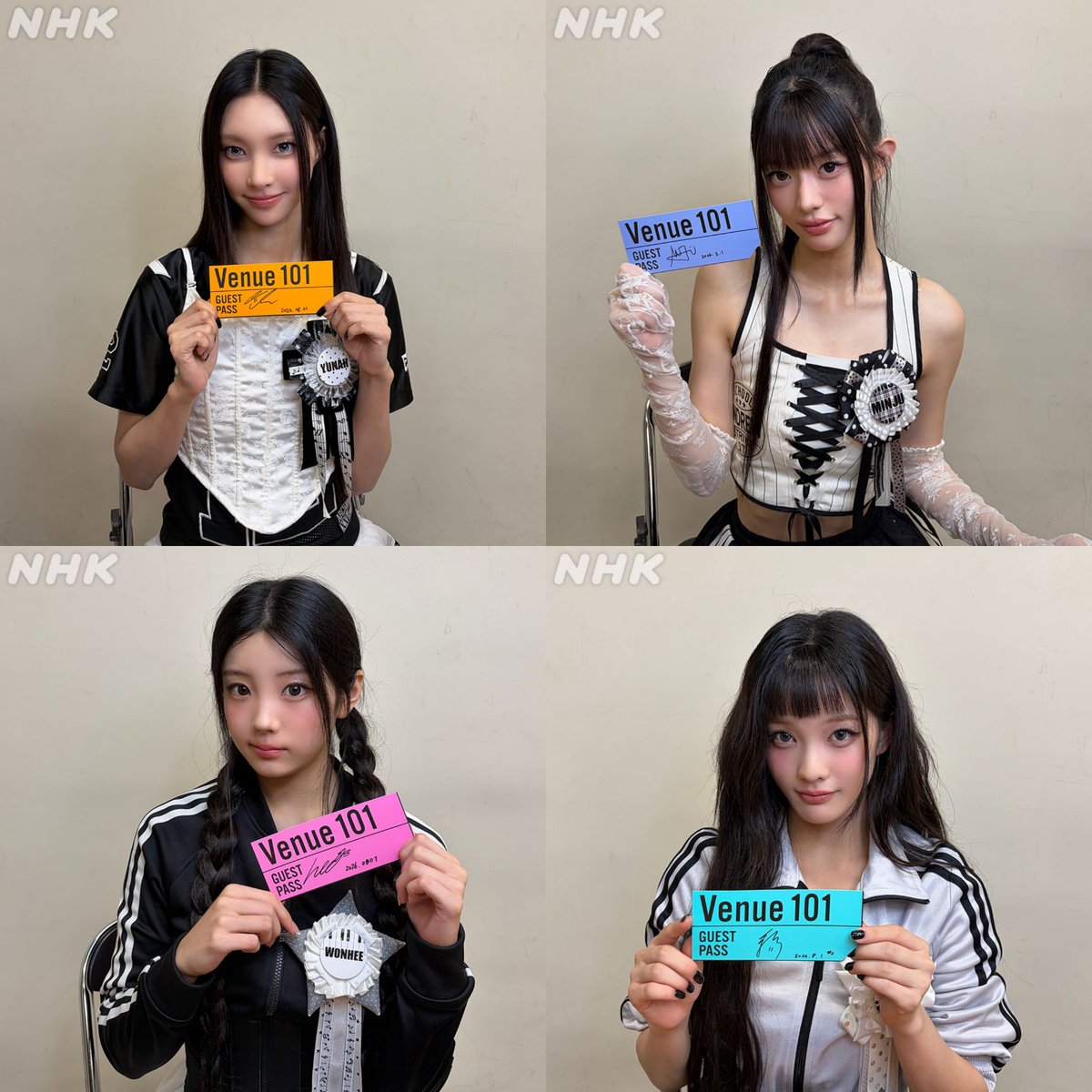 theillitnews_'s tweet photo. #ILLIT for today's NHK Venue101. https://t.co/fiKU1Bza6s