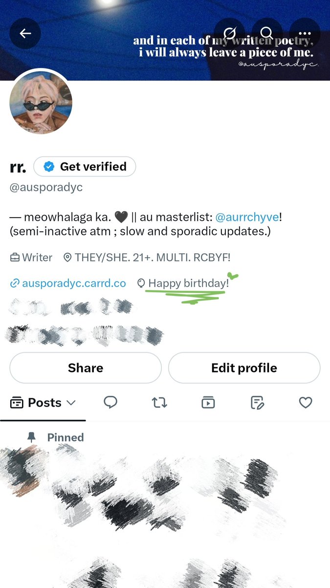 ausporadyc's tweet photo. on my way home~ hbd to me, btw. 🖤 (this app didn't give me balloons boohoo) https://t.co/l6YxSgNP8A