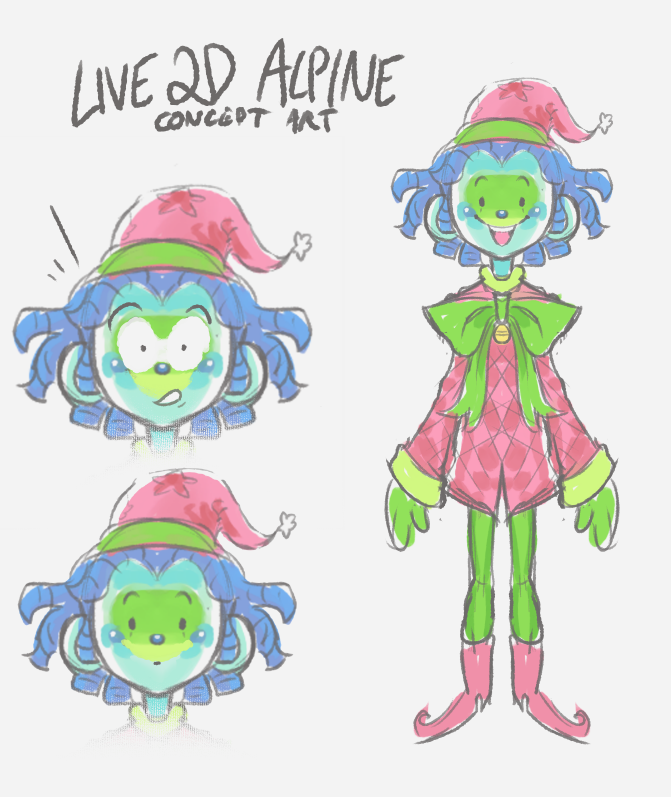 AlpineShowTime ⭐ Imaginary Friend VTuber ⭐ tweet media