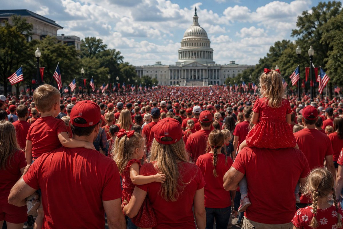 GuntherEagleman's tweet photo. Remember, in 30 years the entire United States will be filled with Republicans because they’re the only ones having babies!  

This is how we win! https://t.co/wgmvV9d3Dt