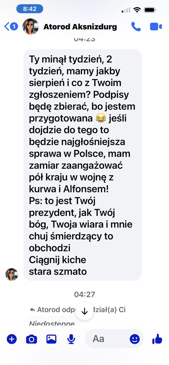 Jolus65's tweet photo. @PolskaPolicja A kiedy będziecie łapać tych którzy ubliżają i poniżają Parę Prezydencką , tutaj jest kolejny przykład  , ta pani prosi o odwiedziny @AtorodAksnizdurg z Facebook https://t.co/71UKMSCSBF