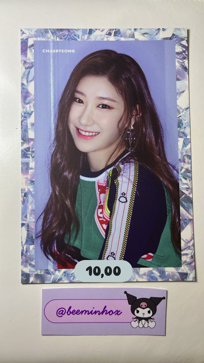 beeminhox's tweet photo. VENDO/VENDA CHAERYEONG ICY

☆ valor na imagem + frete a calcular (superfrete)
☆ reservo com certeza de compra 
☆ envio em até 3 semanas

⤷ meus feedbacks: @beeminhox (X e ig)

🏷️ itzy chaeryeong yuna yeji ryujin lia photocard postcard vendo venda https://t.co/EJUYIPI7PM
