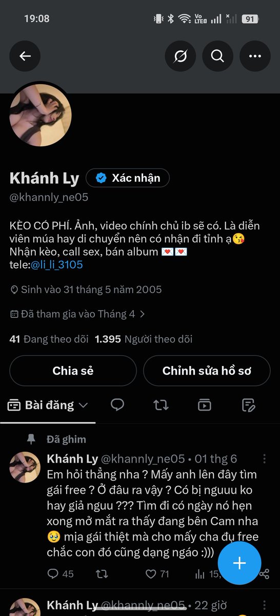 xachi110's tweet photo. Em bị mất acc này gòi mấy anh ơi, flow lại giúp em nhoa 🥹😘 https://t.co/nnMFXMReCe