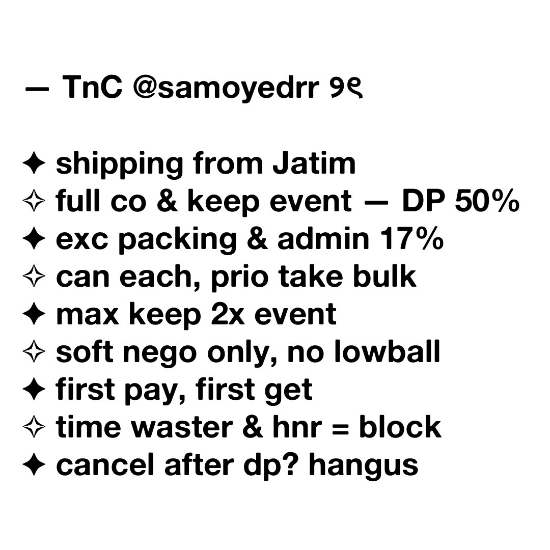 samoyedrr's tweet photo. — TnC's ˖⁠♡ https://t.co/XeIEP99qvo