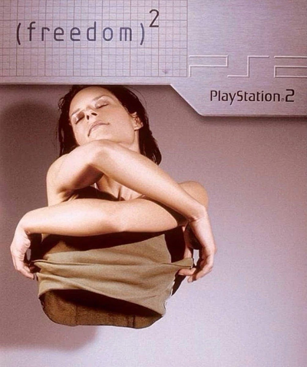 nostalgiacore's tweet photo. Playstation ads from the early 2000s https://t.co/Z9uBgASby2