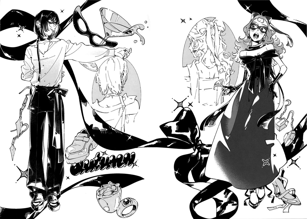 bluemitsuaya's tweet photo. these official mitsuaya illustrations are living rent free in my head https://t.co/EnsVHmjge0