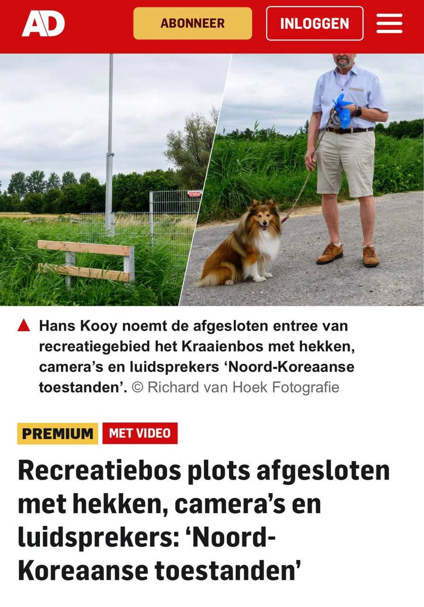 Symphony_res's tweet photo. "Welkom in Natuurgebied Kraaienbos":  Agenda 2030 in Uitvoering... https://t.co/u1lTrAfs4b