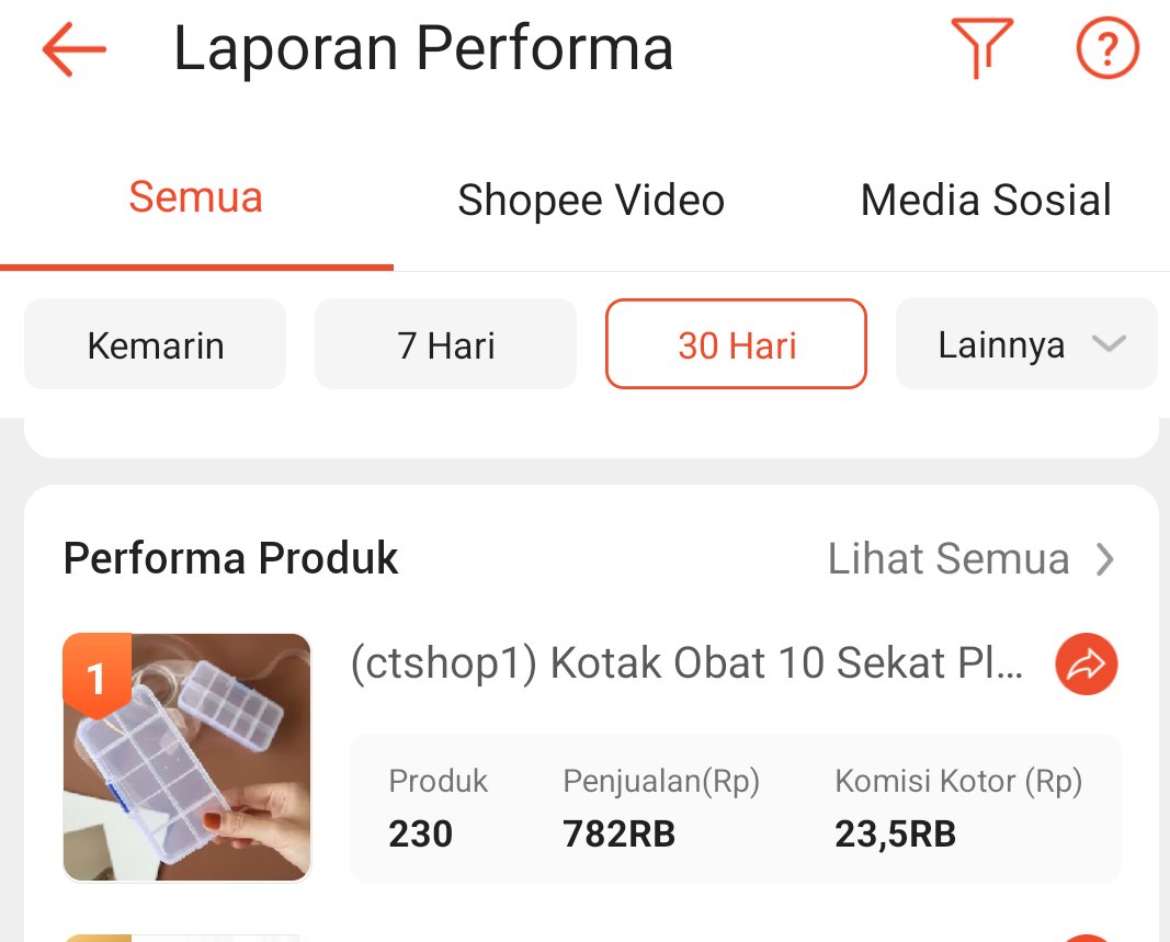 benadicttt's tweet photo. Aku mau spill TOP 1 performa produk di bulan Juli

Ini tu kotak yang ada sekatnya gitu, bisa buat wadah obat, manik-manik, dll

🛒 https://t.co/BkFt7bzjRd https://t.co/IhYhimd0WU