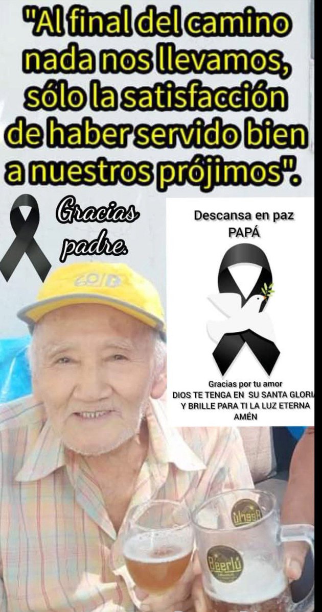 beerlu2016's tweet photo. Feliz cumpleaños en el cielo papá Juan Pedro. "Al final del camino nada nos llevamos, sólo la satisfacción de haber servido bien a nuestros prójimos". Bienvenidos a Sayán. #LoNaturalYSaludableEsVida https://t.co/W4nGtcqQic