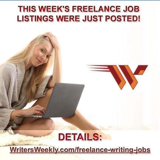AngelaHoy's tweet photo. JUST POSTED - 30 New Freelance and Remote Full-time Jobs
https://t.co/J7i0UfH5LW
#onlinejobs #freelancewriting #howtowrite #howtobeawriter #writingjobs #write #magazine #workfromhome #angelahoy #writeformagazines #magazinewriting #freelancewriters https://t.co/I9KgatUagN
