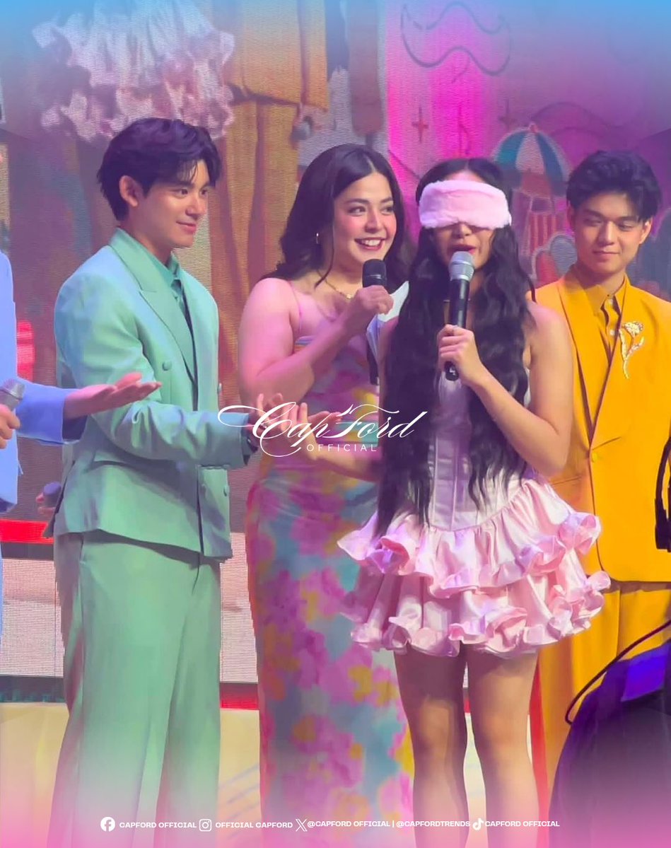 CapFordOFC's tweet photo. You can’t spell chemistry without the letter C—and for us, C stands for CapFord. ✨
Tonight, Caprice and Clifford brought the kilig from the screen straight to the stage. Their chemistry is simply undeniable, and even the MC couldn’t hide her kilig. Honestly? We don’t blame her. 🤭

#CapFord | #YMFSGeLix
#CapriceCayetano | #Clifford