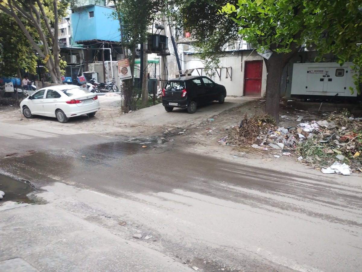 mangaltripathi's tweet photo. @MunCorpGurugram sir, raised a complaint of sewerage overflow with complaint number 180329 on Jul 23 2026. Causing Foul smell and water stagnation. no action being taken yet. Request to fix this. https://t.co/rDZmlgIDIv