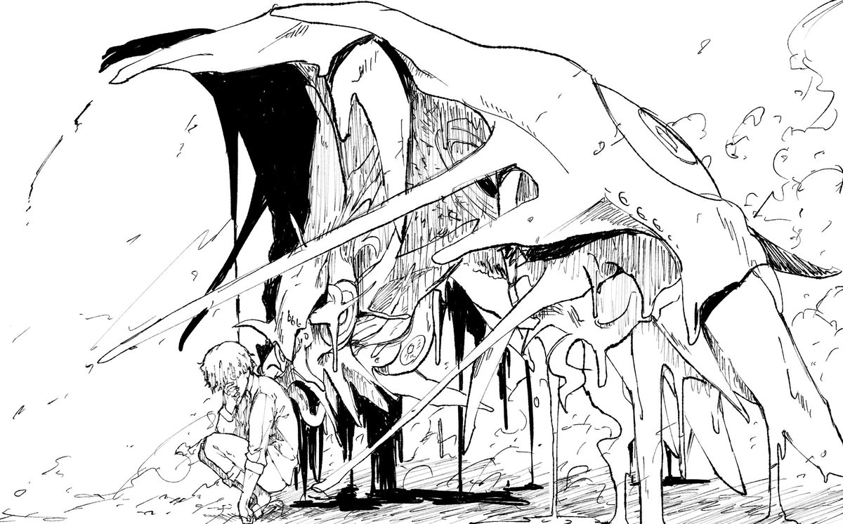 kuriboningen's tweet photo. eveさんの「ナンセンス文学」描いてみました！ https://t.co/pcogyyG1rz