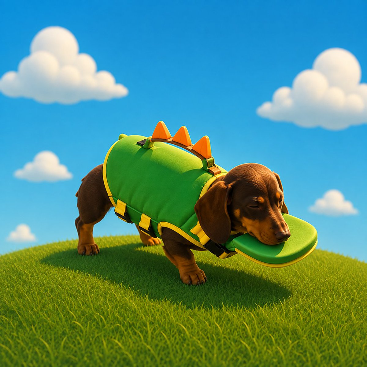 jaeseem's tweet photo. GUYS I THINK I FOUND THE FIRST BRAINROT ANIMAL RUNNER:
https://t.co/W1eIHhXYkN

https://t.co/eUS7dCJ1v8

So videos of this AI dog "Milo" going soo viral with over 70M+ views less than 2 days

Most liked comment is literally "Milo Crocodilo" with 500K+ likes https://t.co/C2N0OvH8Ga