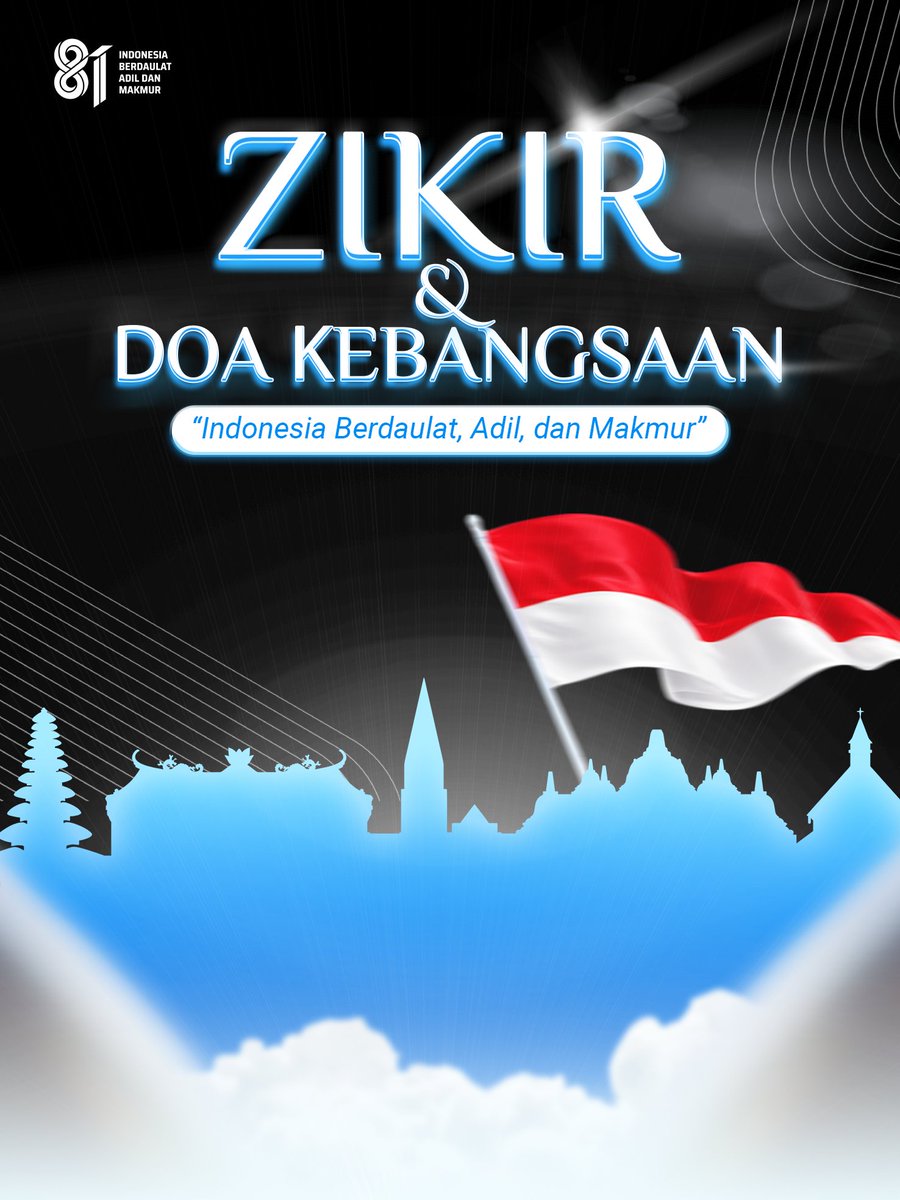 Akhmatharidi's tweet photo. Dia Kebangsaan 81 TH Indonesia merdeka https://t.co/wJaZPEuMxx