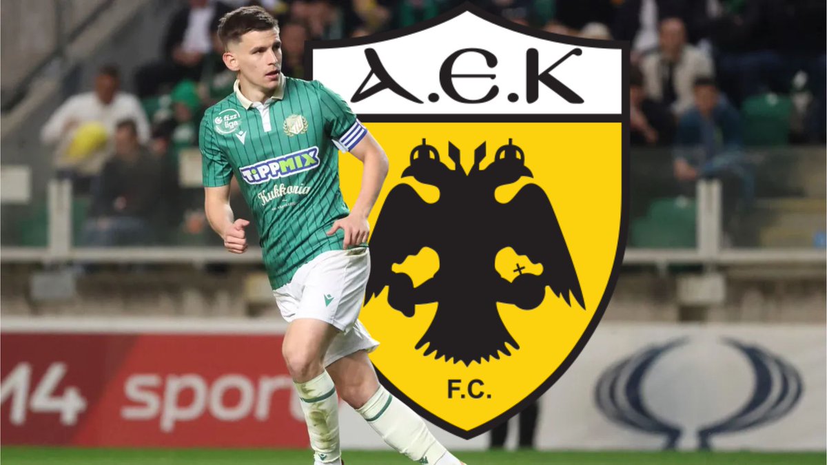 TheAEKGuy's tweet photo. 🚨24 year old midfielder Milan Vitalis will be joining AEK.
He comes from a title winning season with ETO Gyor in Hungary where he had a great presence.
Very good option with poteential.
MONO AEK!🟡⚫️
#aek #aekfc #forzaaekara #aekara https://t.co/DwTaQiCCpH