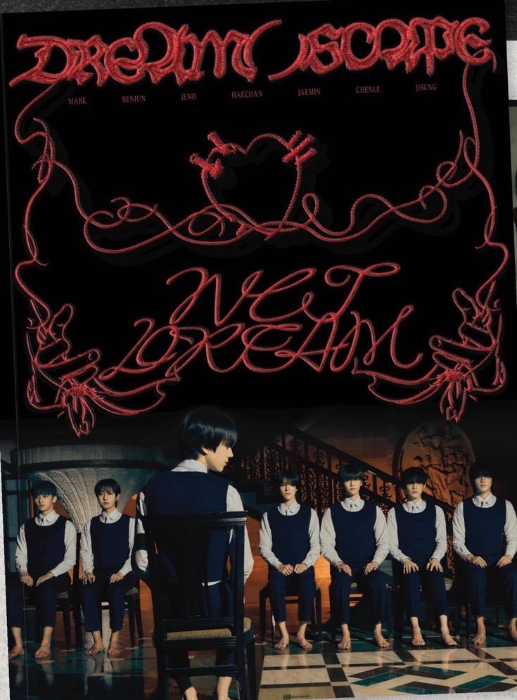 jjedbff's tweet photo. nct dream are one of the few groups left that put effort into creating a lore and bringing it into their concepts and i don't think people who are so used to fast-paced kpop give them nearly enough credit for it. dream( )scape feels like the peak of that vision. the quality is insane, every detail on the album cover tells part of a dark story while still looking beautiful. it's easily one of the best album covers in kpop and it deserves so much more appreciation