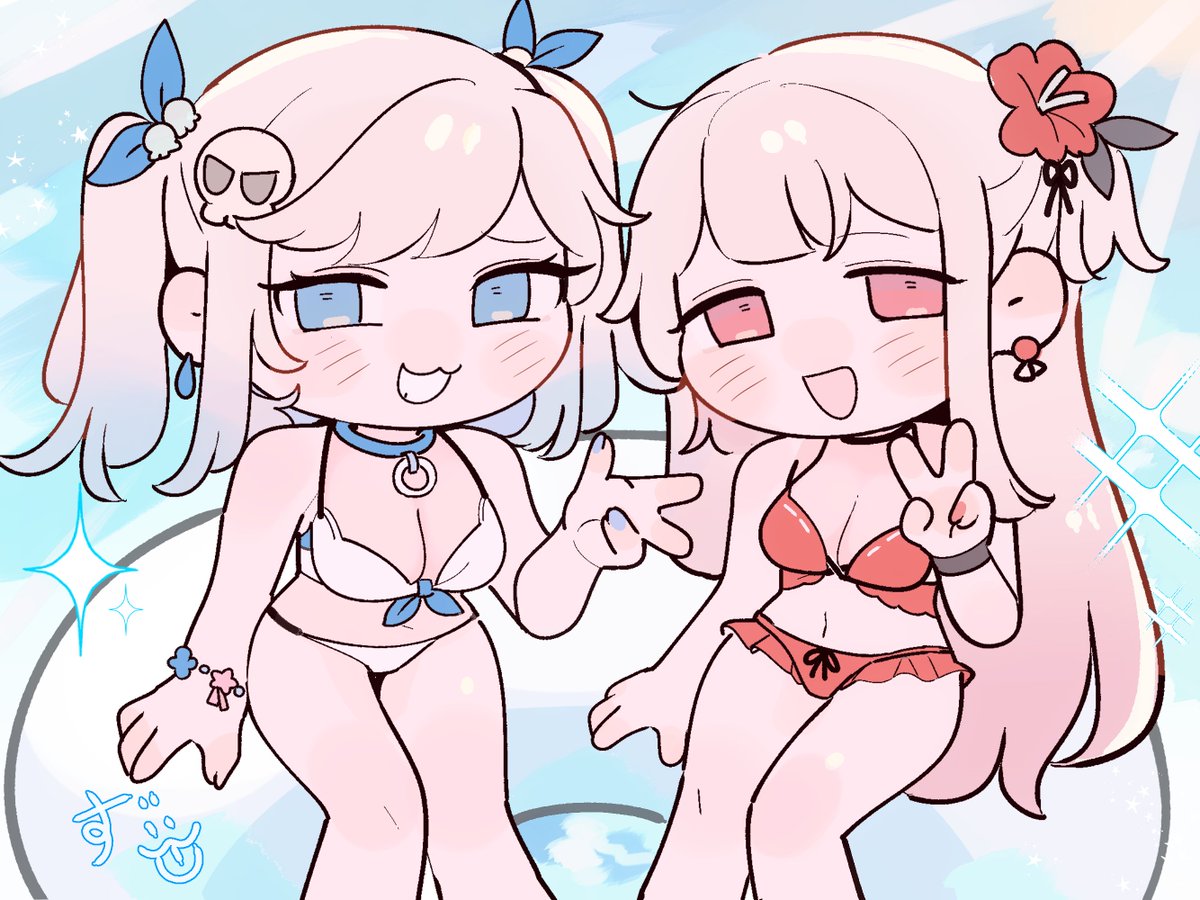 zuihitu3776's tweet photo. リムシェイと水着の同人作品です https://t.co/AOO1nX0rjo
