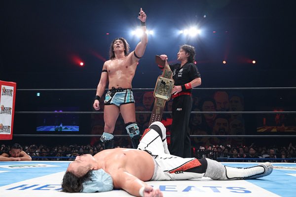 WrestlePurists's tweet photo. G1 Climax 36 standings as of August 1

A BLOCK

• Konosuke Takeshita - 10
• Boltin Oleg - 8
• Yota Tsuji - 8
• Ryohei Oiwa - 6
• Yuto-Ice - 6
• Shingo Takagi - 6
• Hirooki Goto - 4
• Jake Lee - 4
• Great-O-Khan - 4
• SANADA - 4

B BLOCK

• Drilla Moloney - 8
• Gabe Kidd - 8
• HENARE - 8
• Callum Newman - 8
• OSKAR - 8
• Yuya Uemura - 6
• Ren Narita - 6
• Aaron Wolf - 4
• Zack Sabre Jr. - 2
• Shota Umino - 0 (withdrew)