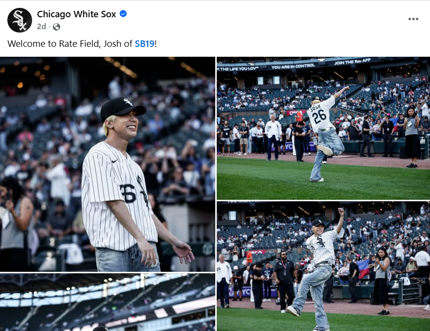 superbpaulo's tweet photo. Ngayon ko lang na realized:

From MLB 🧢⚾️         to                 NBA 🗑️🏀

SB19PALOOZA FESTIVAL
@SB19Official #SB19 
#SB19atLollapalooza https://t.co/DPOLh7LvjP