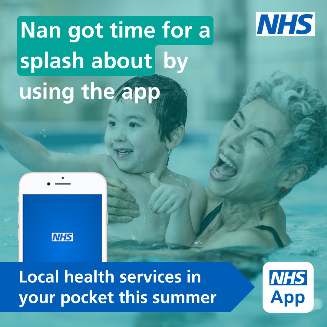 NHSCandM's tweet photo. Make more time for the important things this summer. The NHS App is the quickest and easiest way to access health advice, order repeat prescriptions and find local services while you are on your holidays.
Search 'NHS App' to get it set up on your device. #MakeMoreTimeNHSapp https://t.co/FB17O9a2Mx