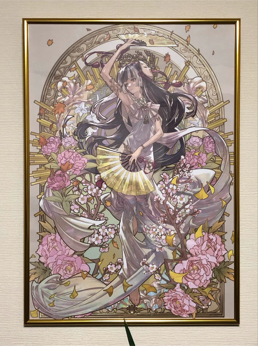 花の油彩画 ジュリ．シャ2026 原作 魚花 五一 on X: 