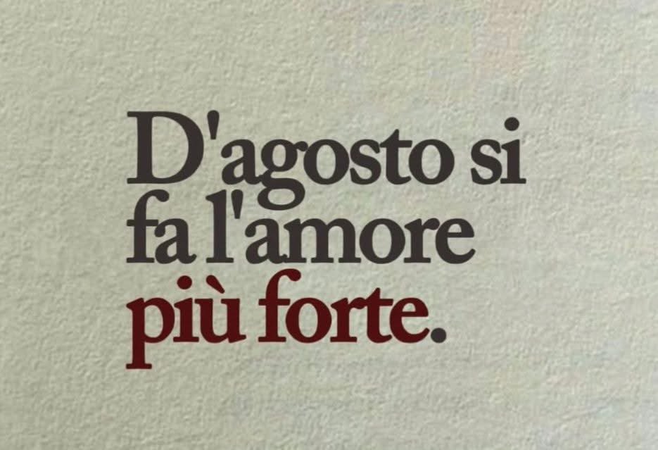 morena_monaldi's tweet photo. D'agosto si fa l'amore piu forte ,più disperato ,come se il caldo tirasse fuori tutta la fame.
Cesare Pavese ,Feria d'agosto (1946) https://t.co/eRqEbWrktp