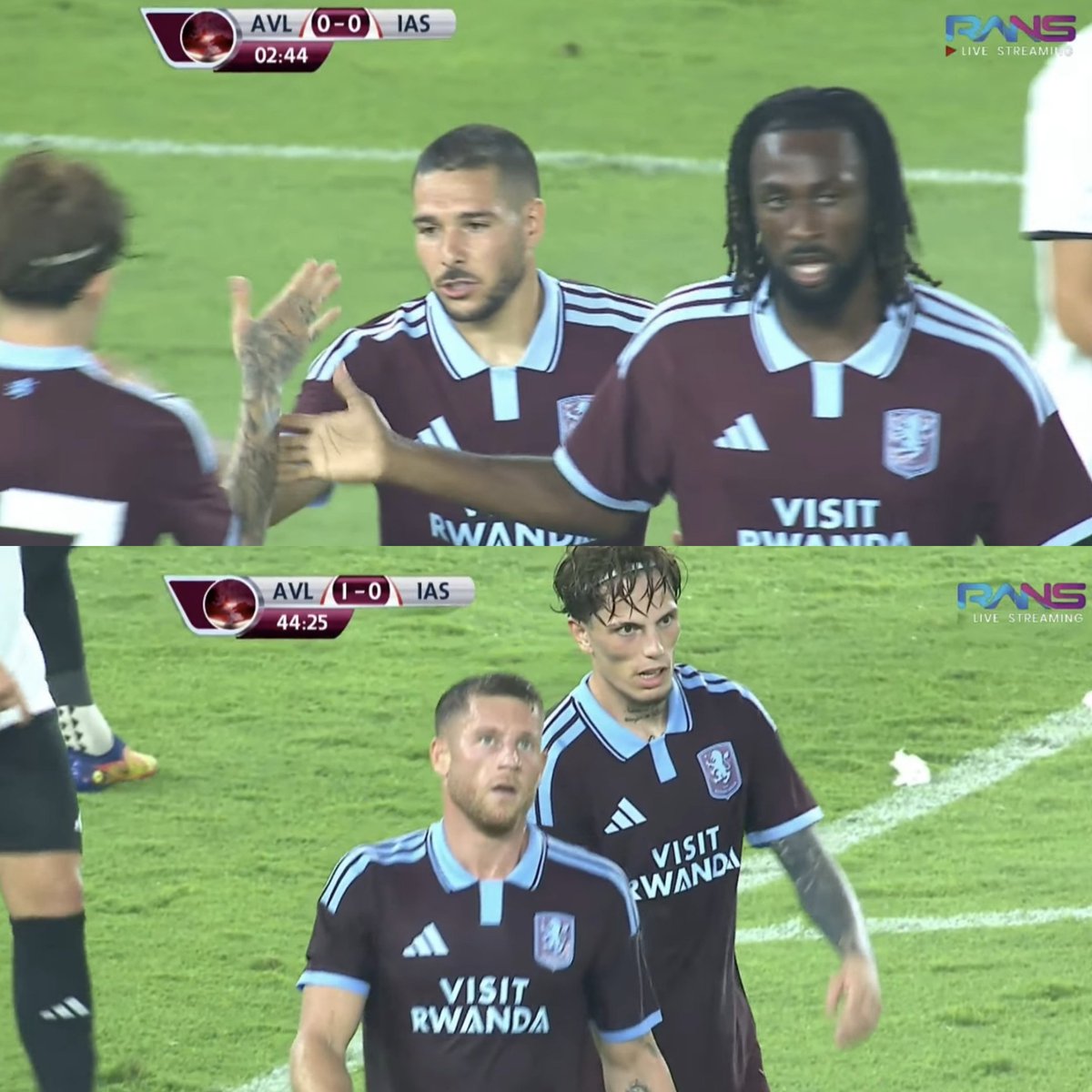 idextratime's tweet photo. Friendly match 
HT : Aston Villa 2-0 Indonesia All Stars 

⚽ Buendia 3'
⚽ Barkley 45'

Gimana-gimana es? https://t.co/vybngcEWFW