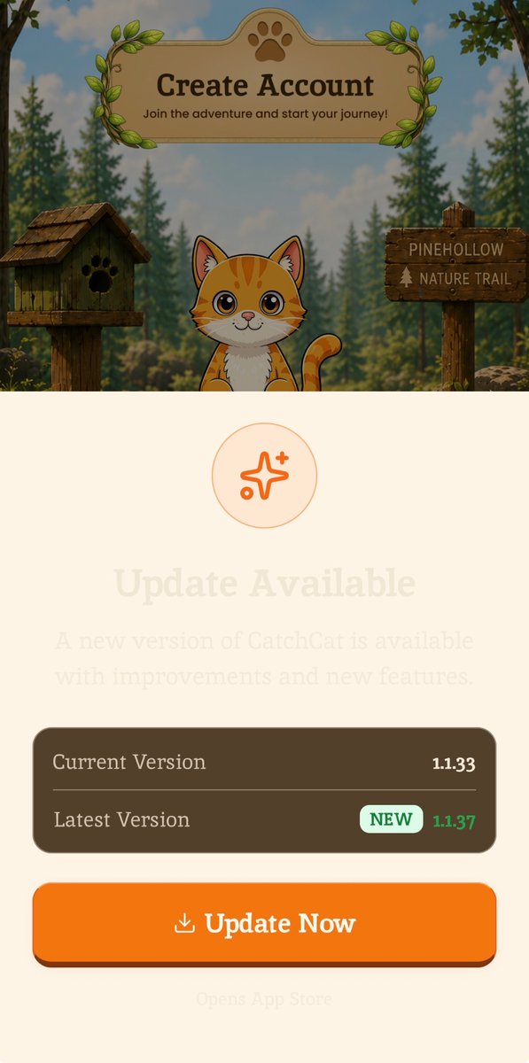 catchcatfan's tweet photo. 🍎 Newsletter early-access users:l🚨

Some users may not be receiving the latest version automatically.

If you’re having gameplay or Premium purchase issues, please open the App Store and manually update CatchCat to v1.1.37.

Please make sure you’re on 1.1.37 before playing. 🐱📲 @playcatchcat