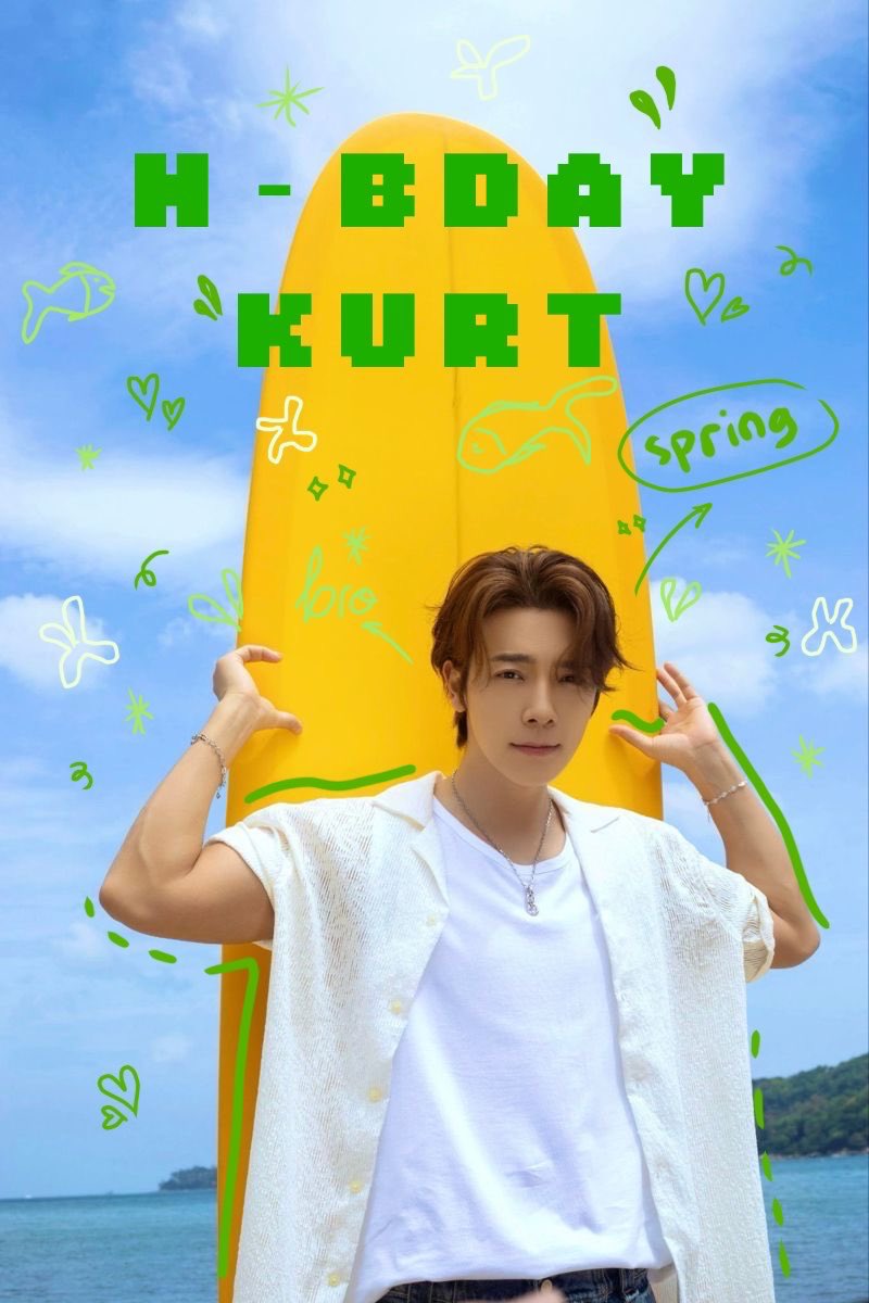 SONKFEST's tweet photo. Happy Birthday to the coolest guy, Kurt! 🌊💛 May your day be as bright and fresh as the beach breeze. Wish you all the best!

Don’t forget to send your prayer to Kurt 🎂🎂🎂🎂 https://t.co/FtcdLdkc7t