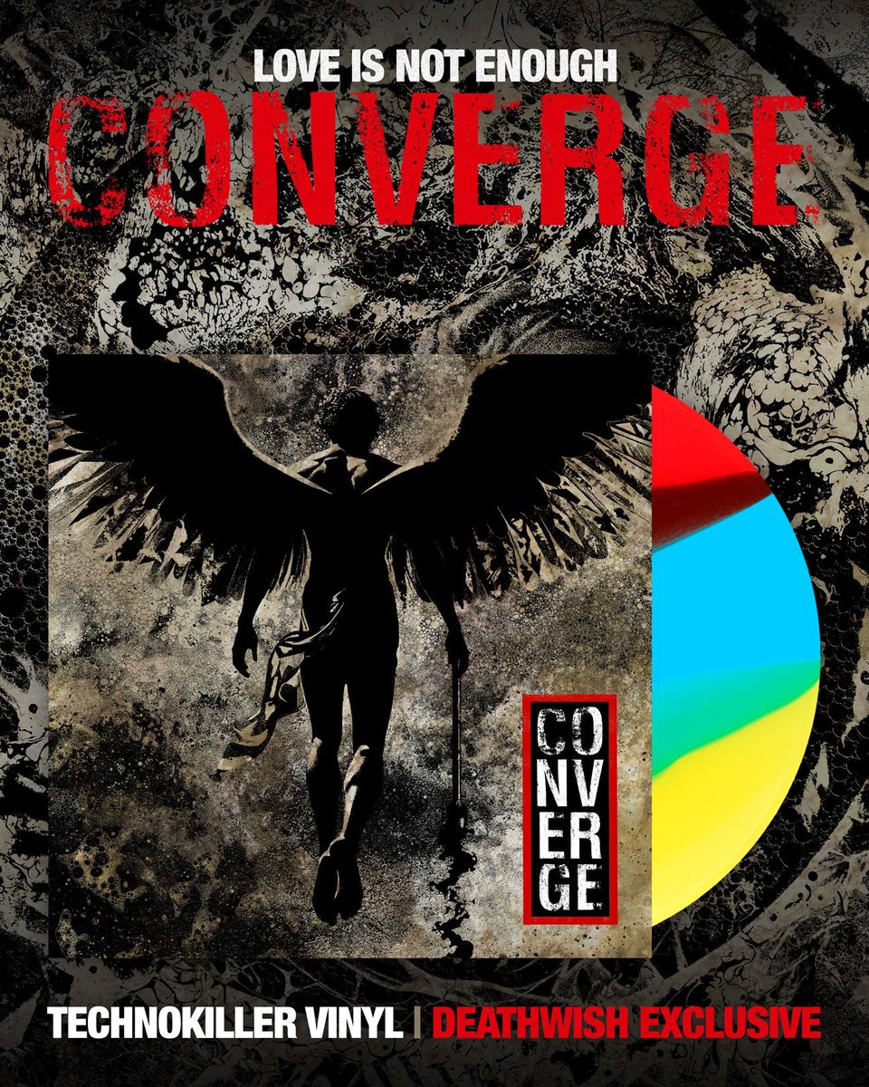 deathwishinc's tweet photo. Converge: Two albums for 2026.
‘Hum of Hurt’ &amp; 'Love Is Not Enough' out now.

Listen, watch, order: https://t.co/XJlJubuo1R
Tour dates: https://t.co/G5qivnPFfE https://t.co/5en5csB7sk