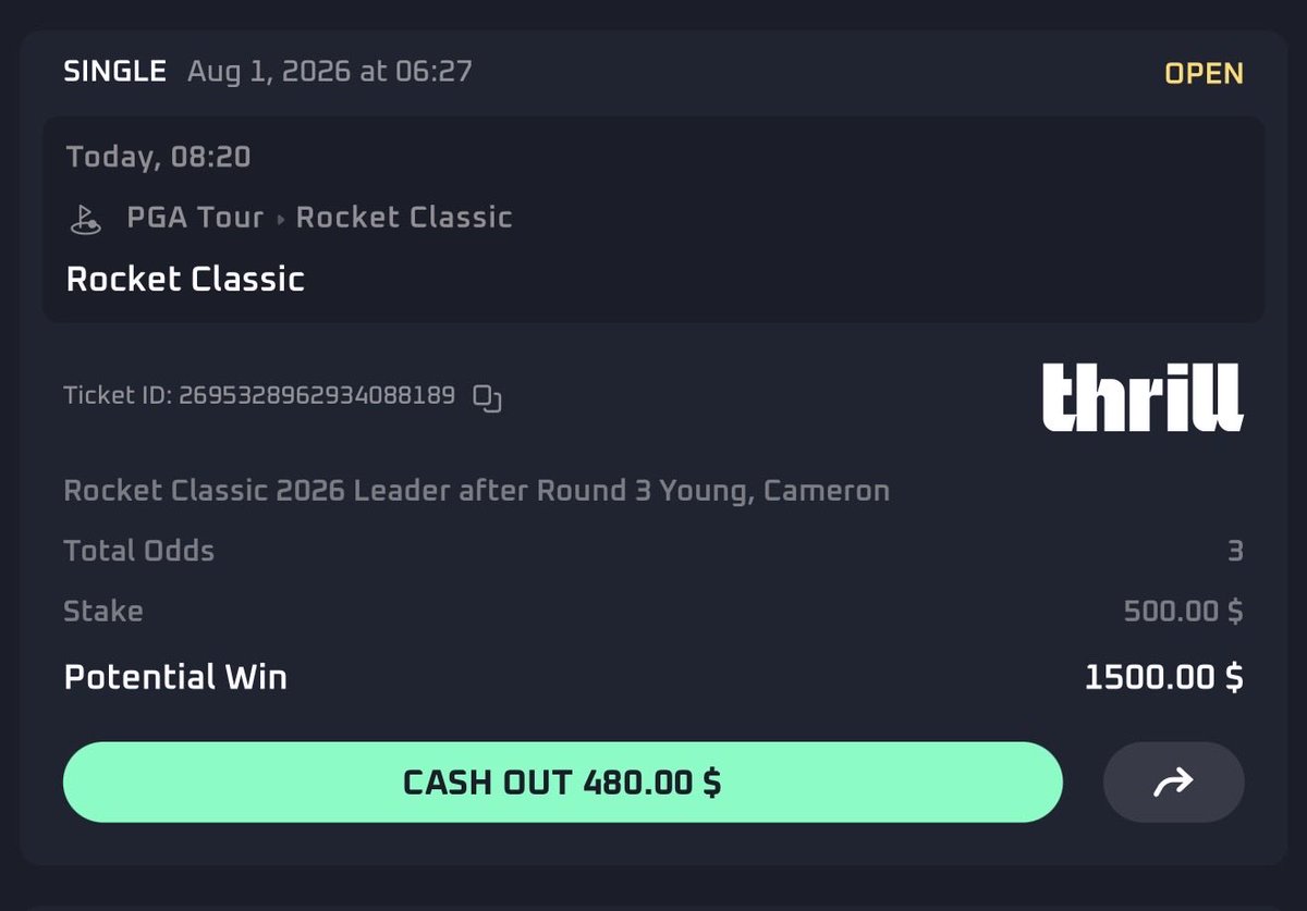 SHIBDALOCKMAN's tweet photo. Good golf bet for the day to https://t.co/aVTqdY3OoH