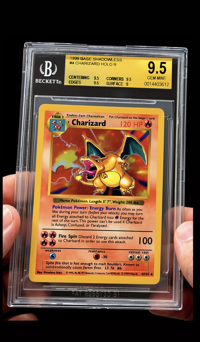 astro_degens's tweet photo. The Charizard card you ignored as a kid is worth more than $800,000 now.😱 https://t.co/oD0tLzycse