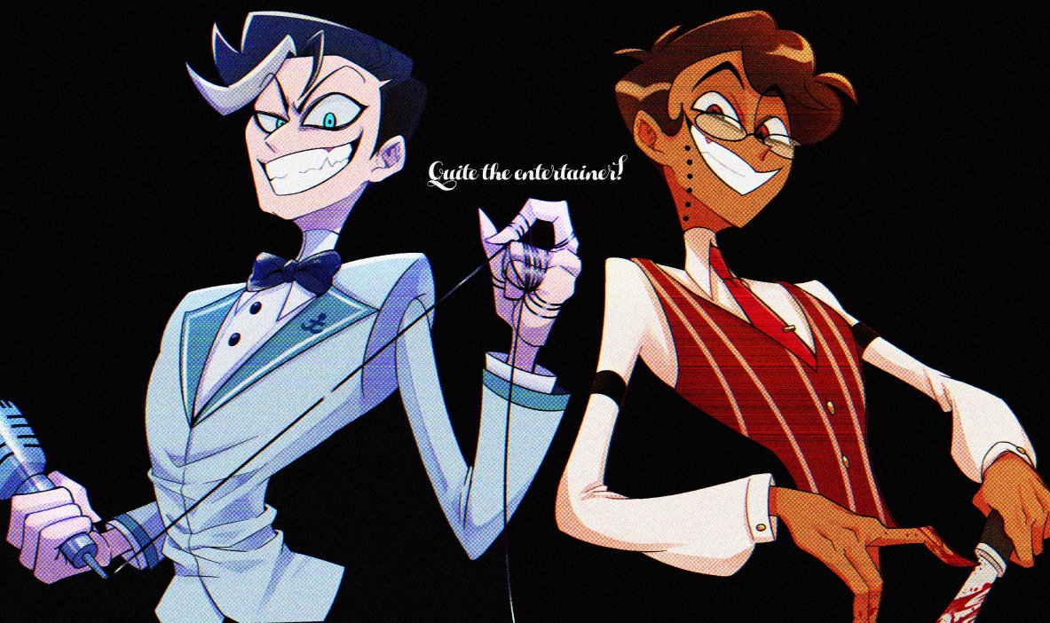 wanu__0's tweet photo. #HazbinHotelFanart
Quite the entertainer！ https://t.co/CHhhYDLvwM
