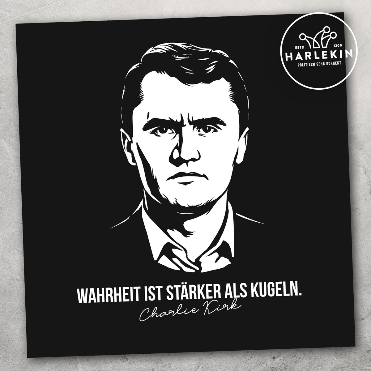 HarlekinShop's tweet photo. Wahrheiten, die man nicht mehr sagen darf, kann man immer noch kleben. 🤡 Widerstand im 10er-Pack: 👉 https://t.co/K8sVQocBub https://t.co/lREdFW3wtn