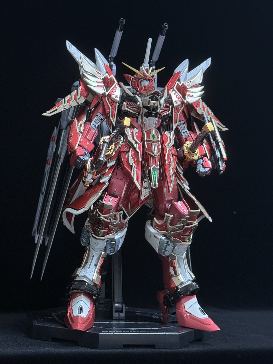 MGEX 武者インフィニットジャスティスガンダム弐式」完成しました