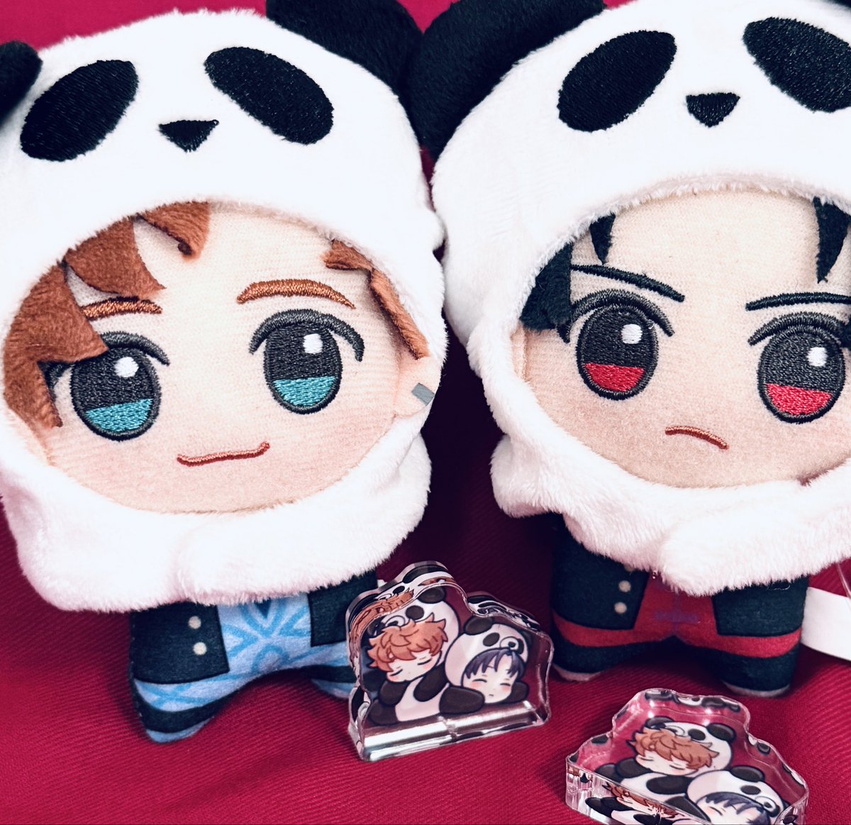 Jok_se's tweet photo. お試しで🐼な小学生時代🌟🥟自立するミニアクスタを作ってみた (2枚目はサイズ比較)

少数だけどイベントに持っていく予定 https://t.co/Nj8JD03BmB