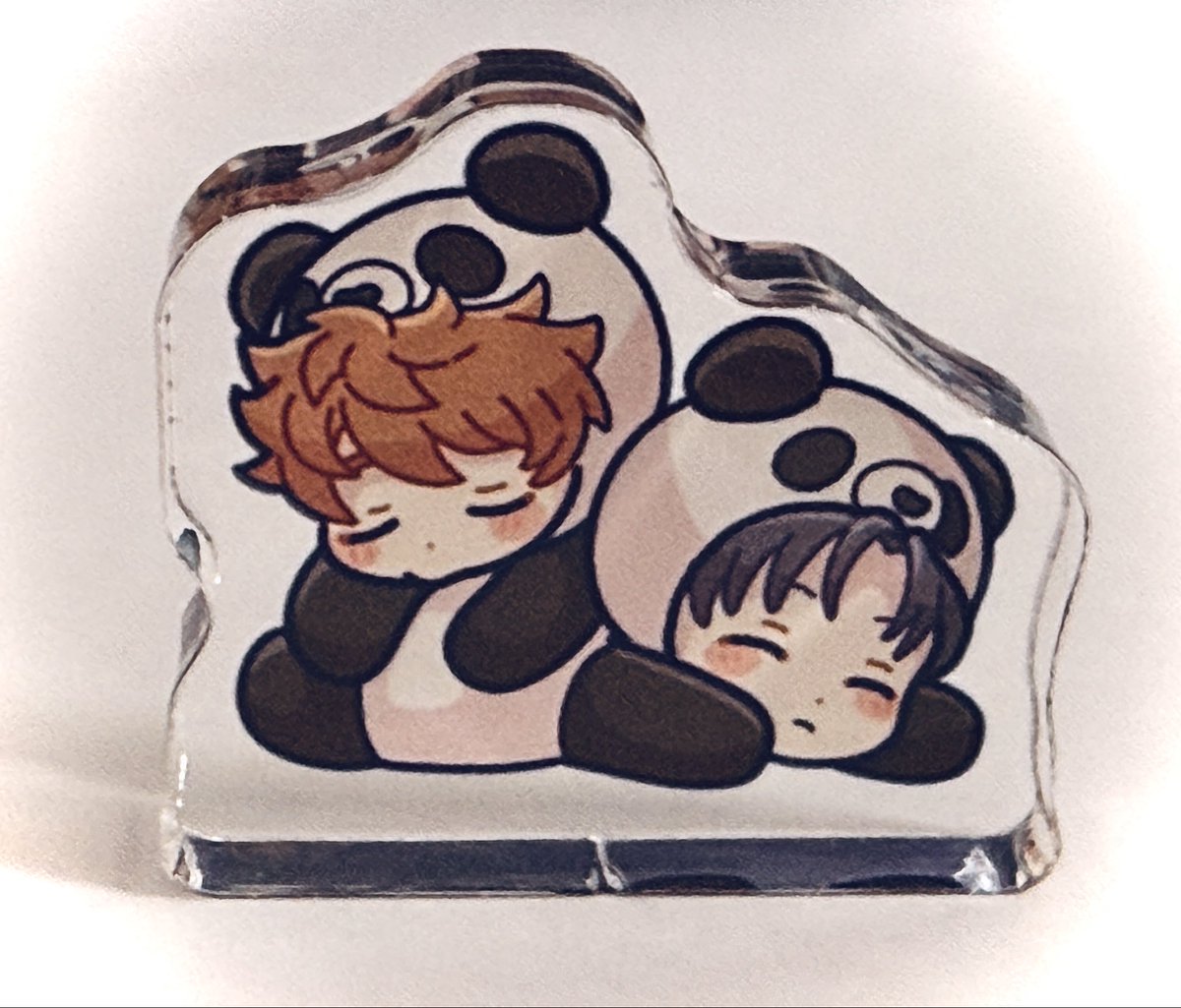 Jok_se's tweet photo. お試しで🐼な小学生時代🌟🥟自立するミニアクスタを作ってみた (2枚目はサイズ比較)

少数だけどイベントに持っていく予定 https://t.co/Nj8JD03BmB