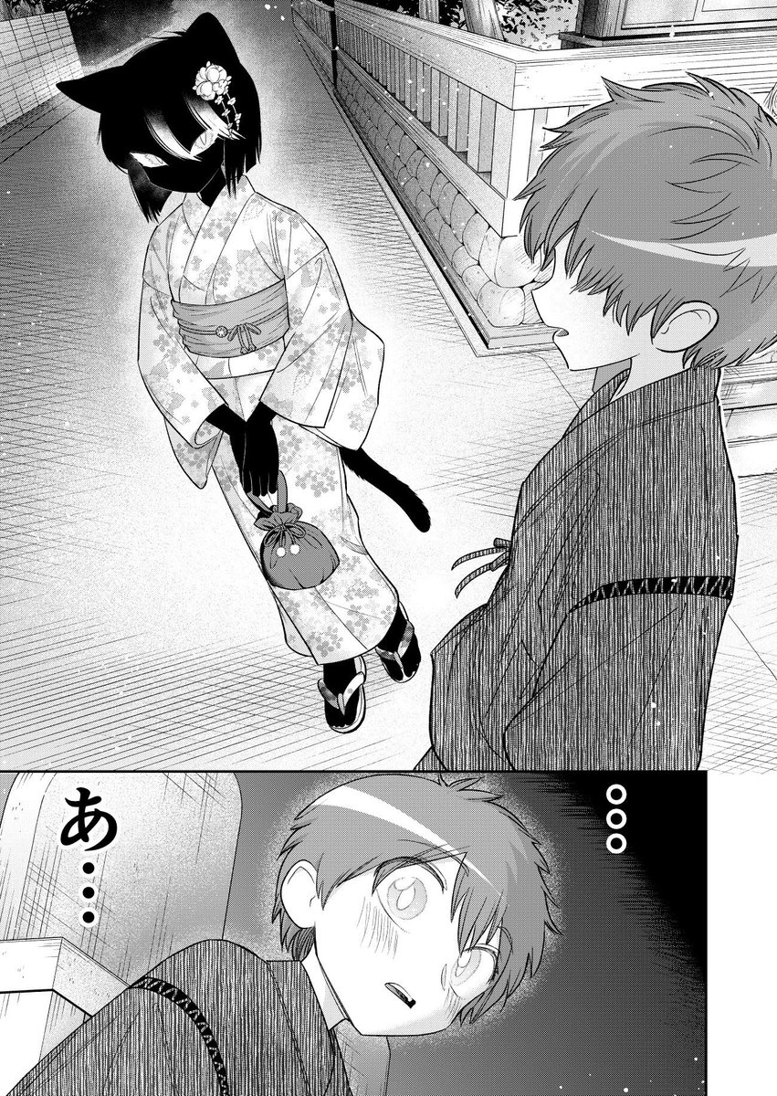 katsumatahi's tweet photo. #寡黙だけどめちゃくちゃノリの良い黒猫ちゃん㉑ (0/6) https://t.co/CdRts6LwHF