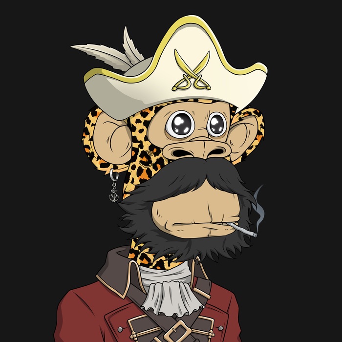 0riginu11's tweet photo. Ahoy and GM 🌅 Happy 4th Birthday to the @PirateApe_Crew 🏴‍☠️ The NFT seas have been rough, but these simians are rougher! 🫡 https://t.co/SITylDXpzB
