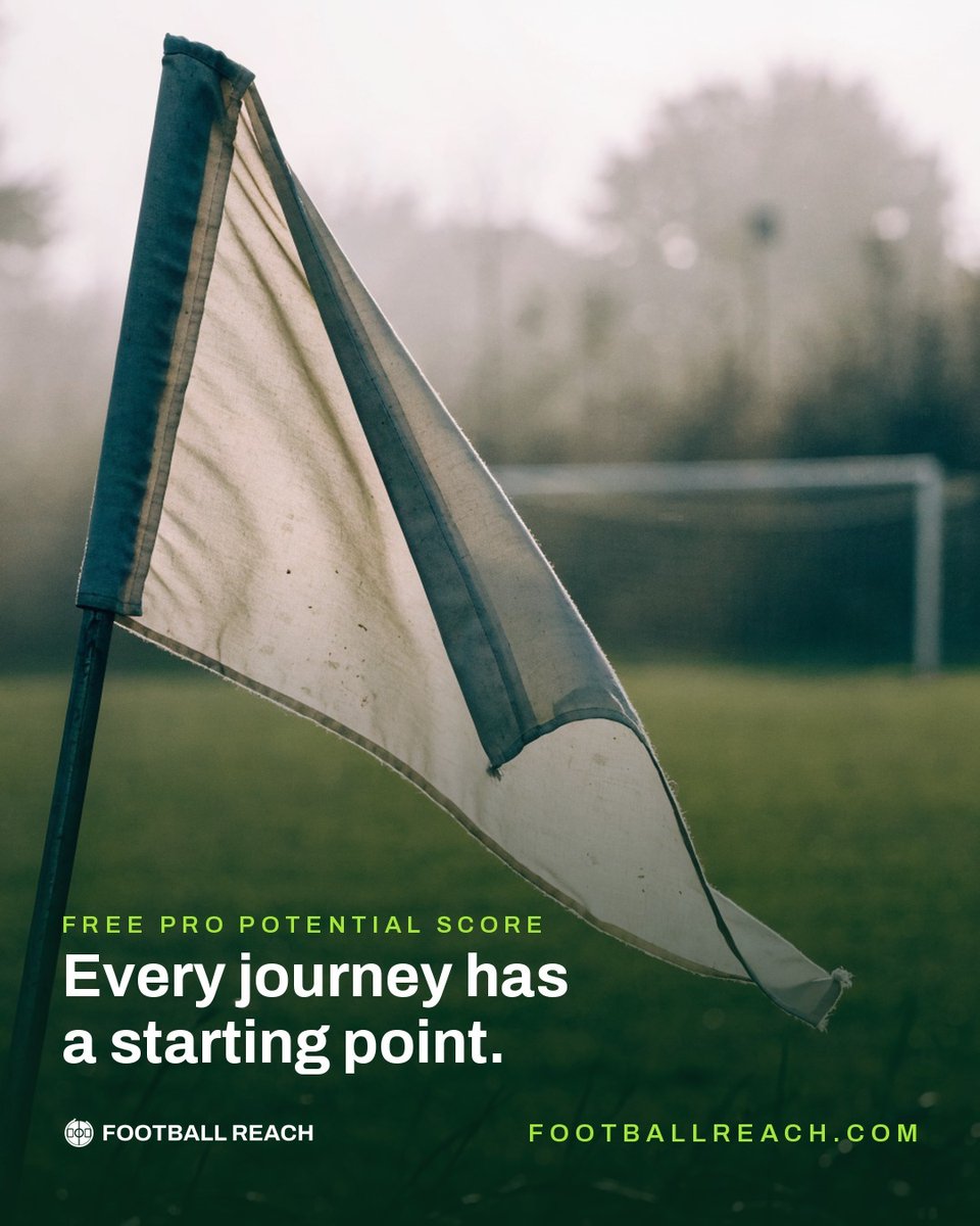 FootballReach's tweet photo. Stop asking if you'll make it. Ask where you actually stand.

https://t.co/nZFLZSFlCB

#FootballReach #ProPotentialScore https://t.co/5pVh79Umk5