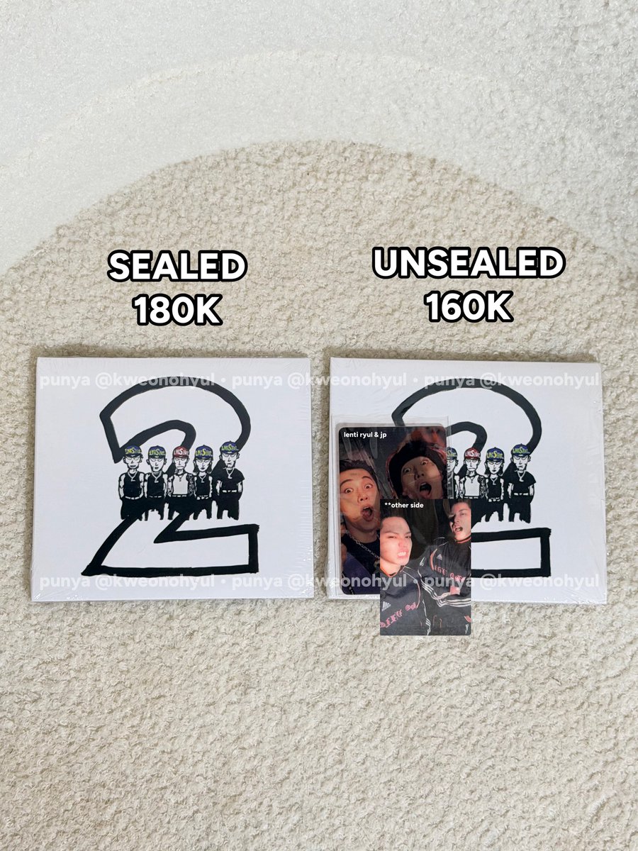 kweonohyul's tweet photo. wts | want to sell

MIXTAPE 2 4SHOVILLE — Jay Park &amp; LNGSHOT

✅Sealed &amp; Unsealed (PC Ryul Jay Park &amp; Ohyul Louis
✅Ready INA
✅Packing box
✅No damage
📍Bandung

💰180K &amp; 160K
✔️split pay only (soalnya di oren admin nya besar🥹)

📩details dm/minat reply
#lngsell https://t.co/oM9RJ27DHl