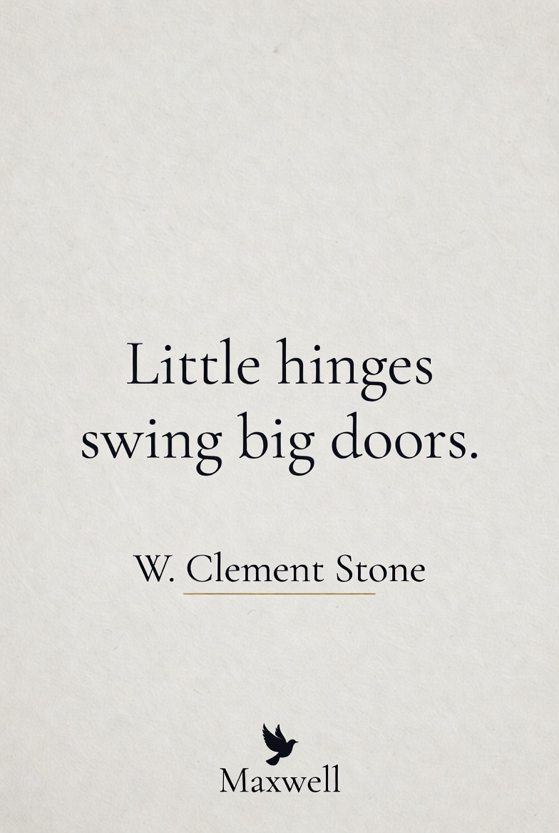MindWisdomMoney's tweet photo. Remember: Small actions can have the biggest impact https://t.co/mhDAXdq4pd